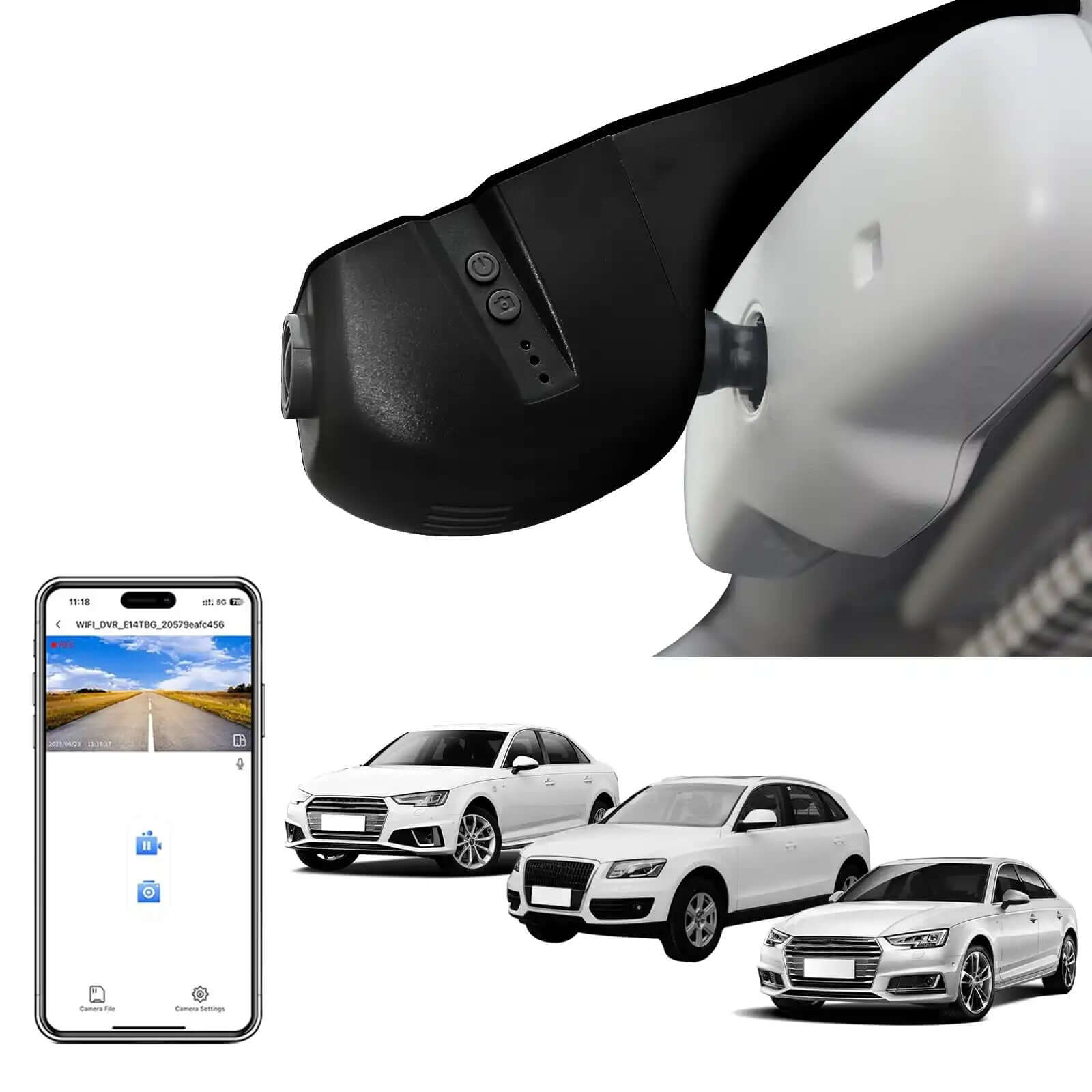 audi dual dash cam 