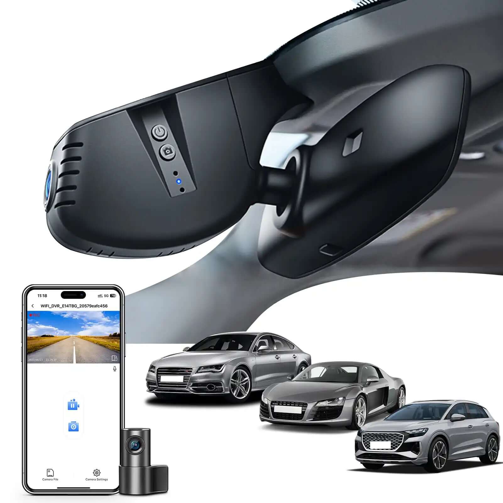 audi dual dash cam 