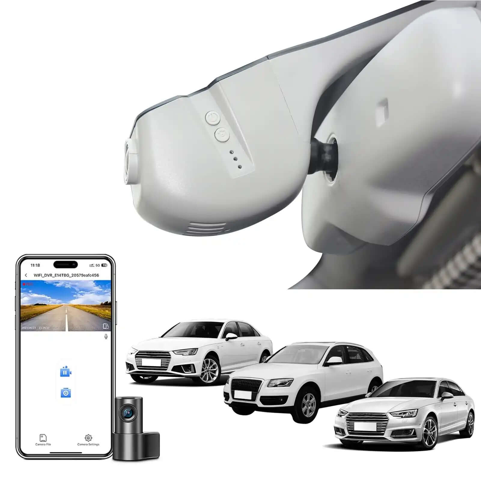 audi dual dash cam 