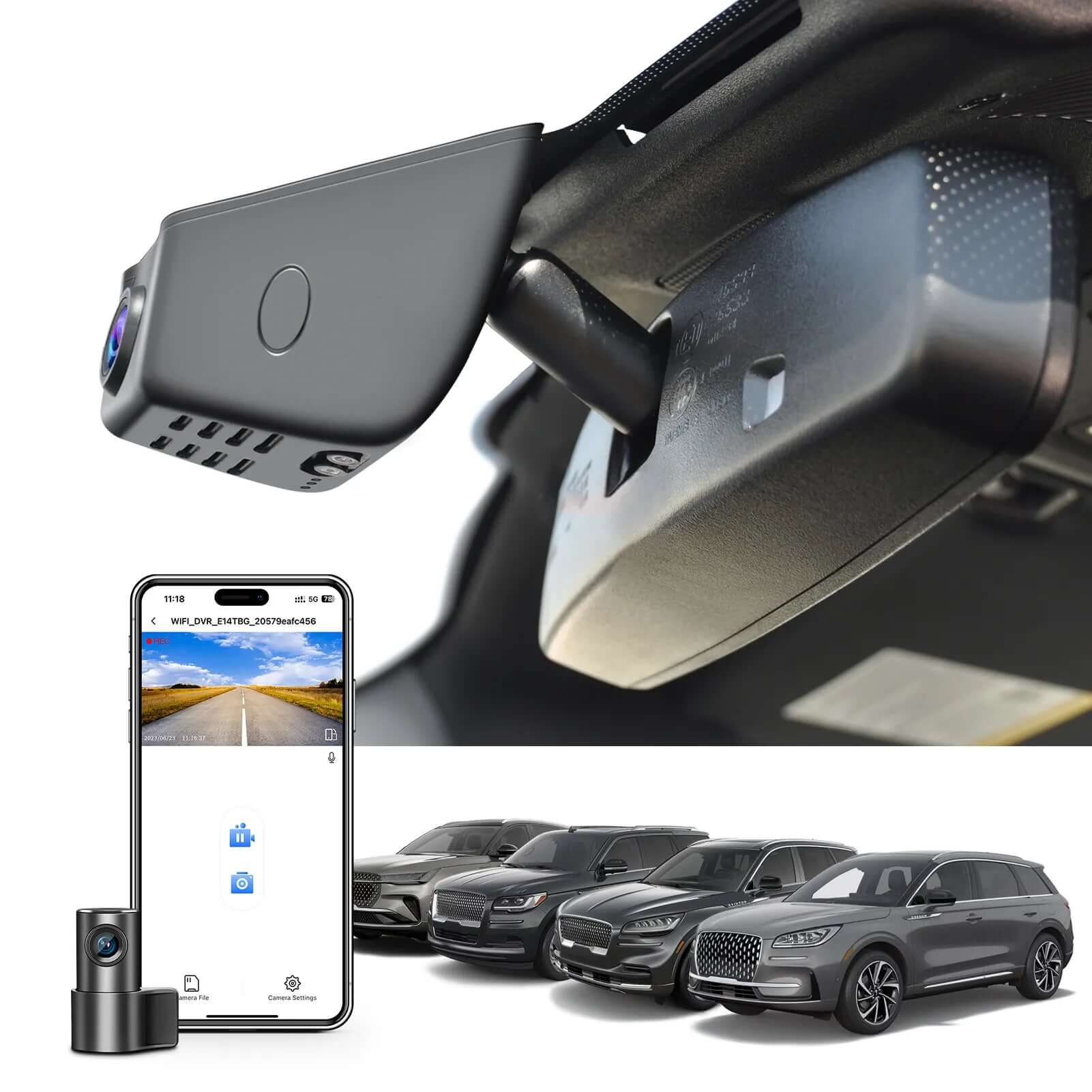Ford Lincoln Nautilus Gen1 dash cam