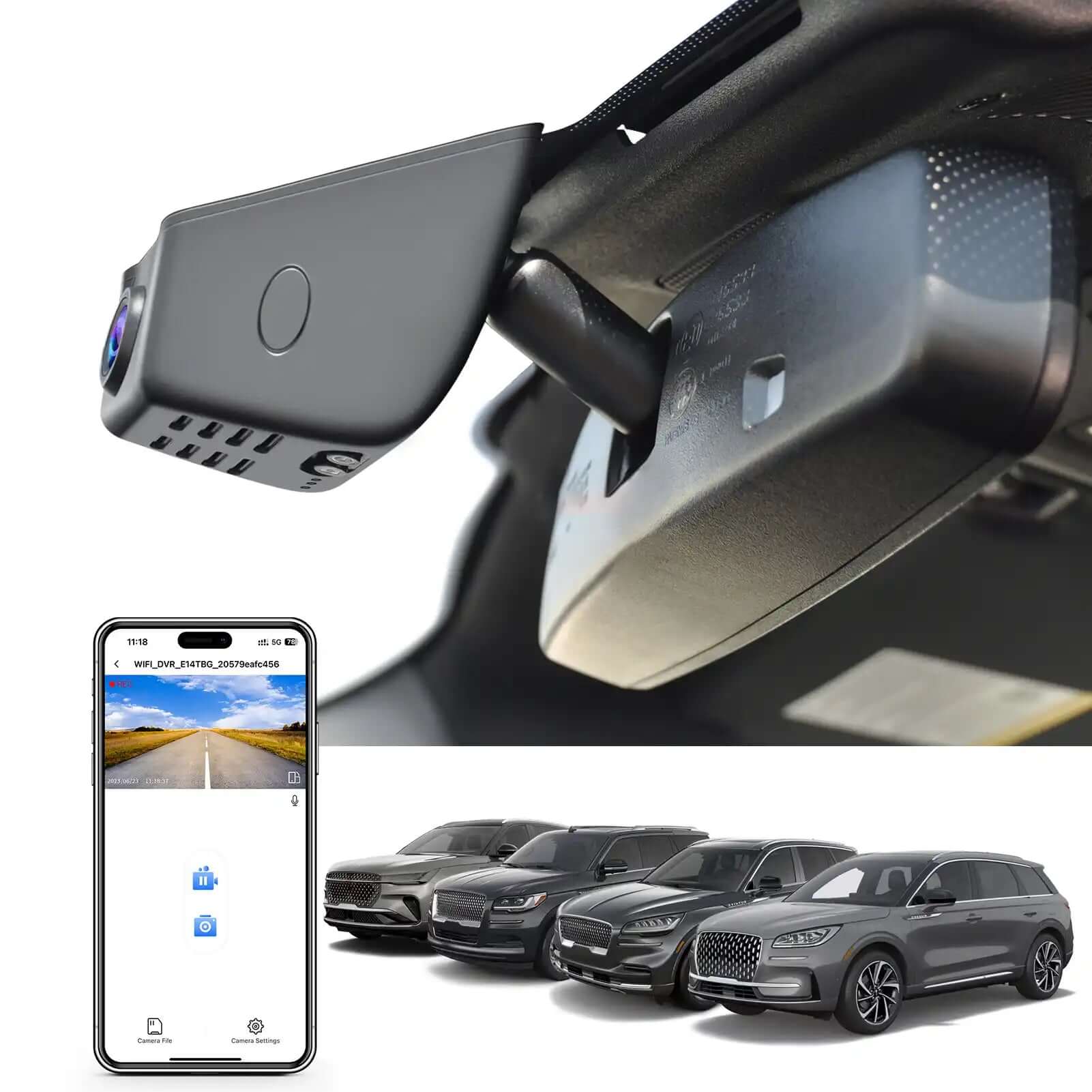 Ford Lincoln Nautilus Gen1 dash cam