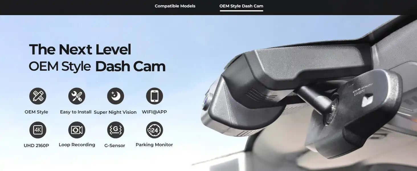 suburban tahoe dash camera features 