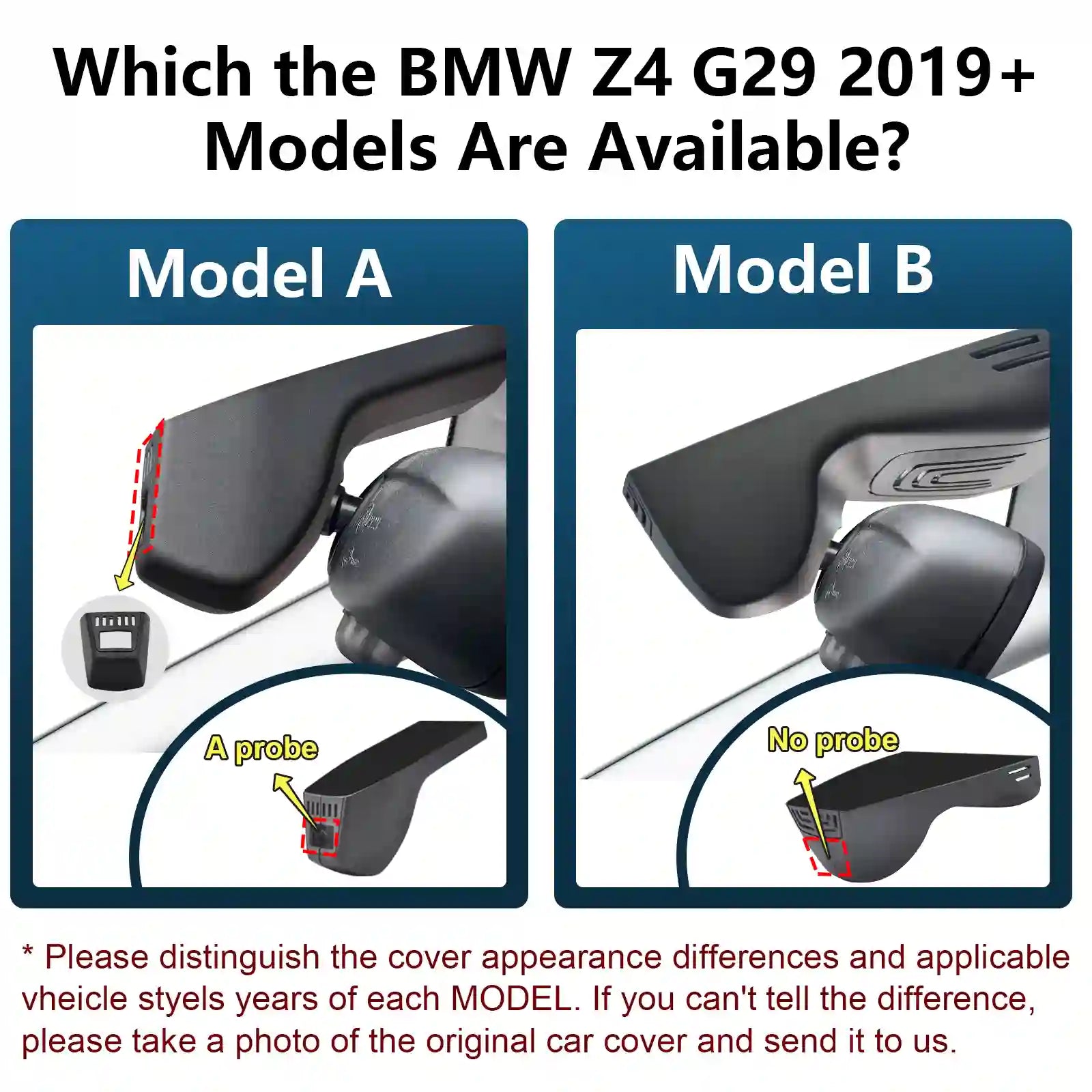 BMW Z4 Mod-A-B dashcamera case 