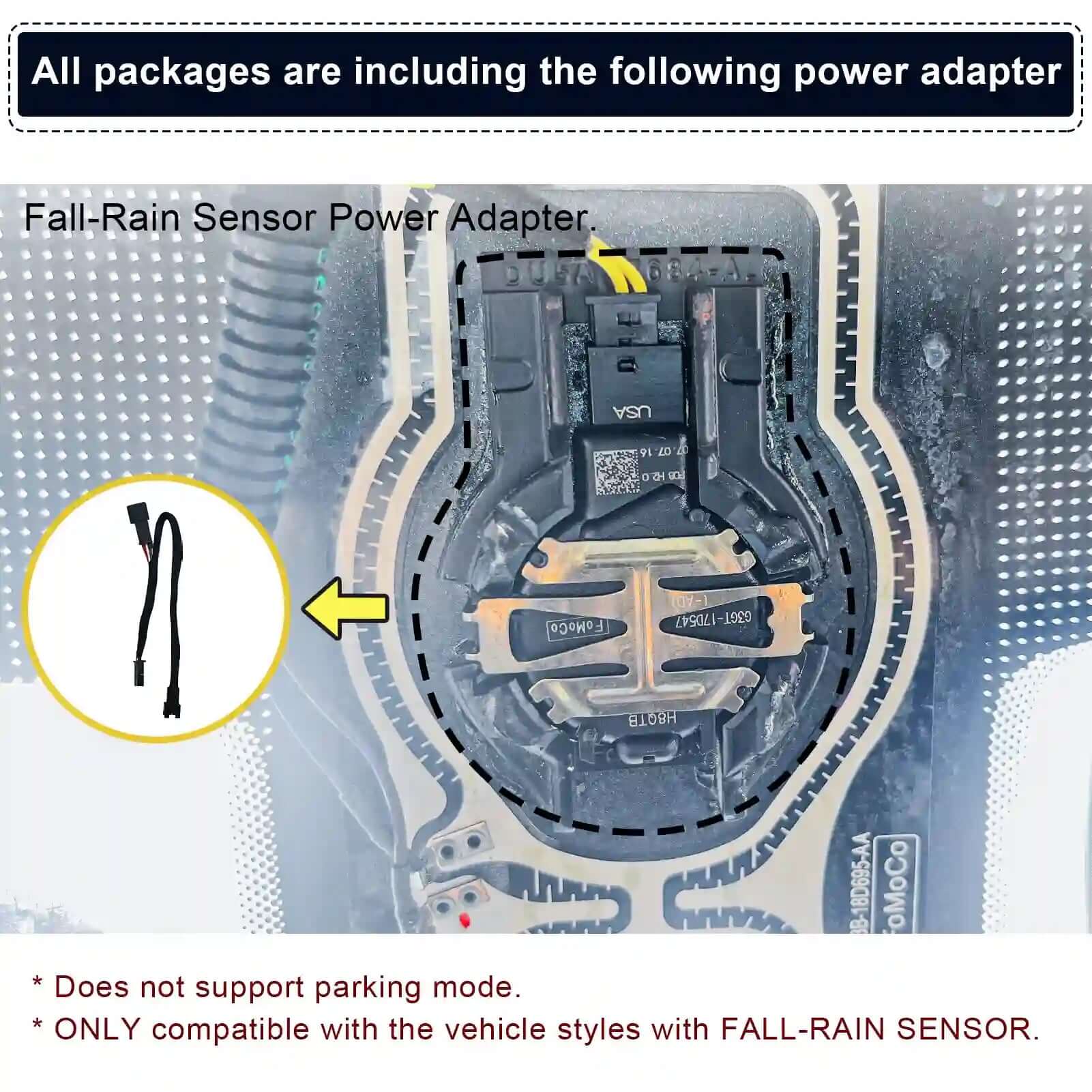 lincoln nautilus fall-rain sensor adapter