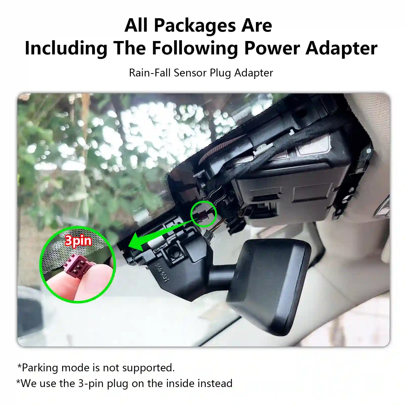 BMW X4 Gen-2 Mod-B dash cam power adapter
