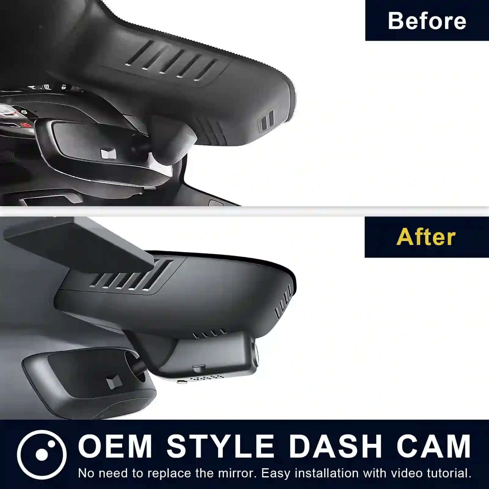 Volvo XC-60 Model D OEM looks dash cam 