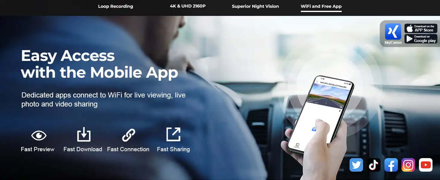 Ford Explorer camera mobile app support
