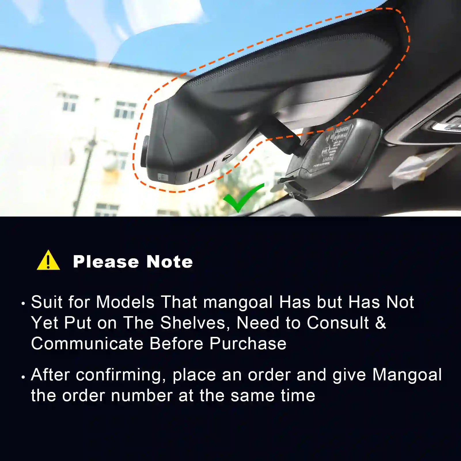 custim made dash camera mode 