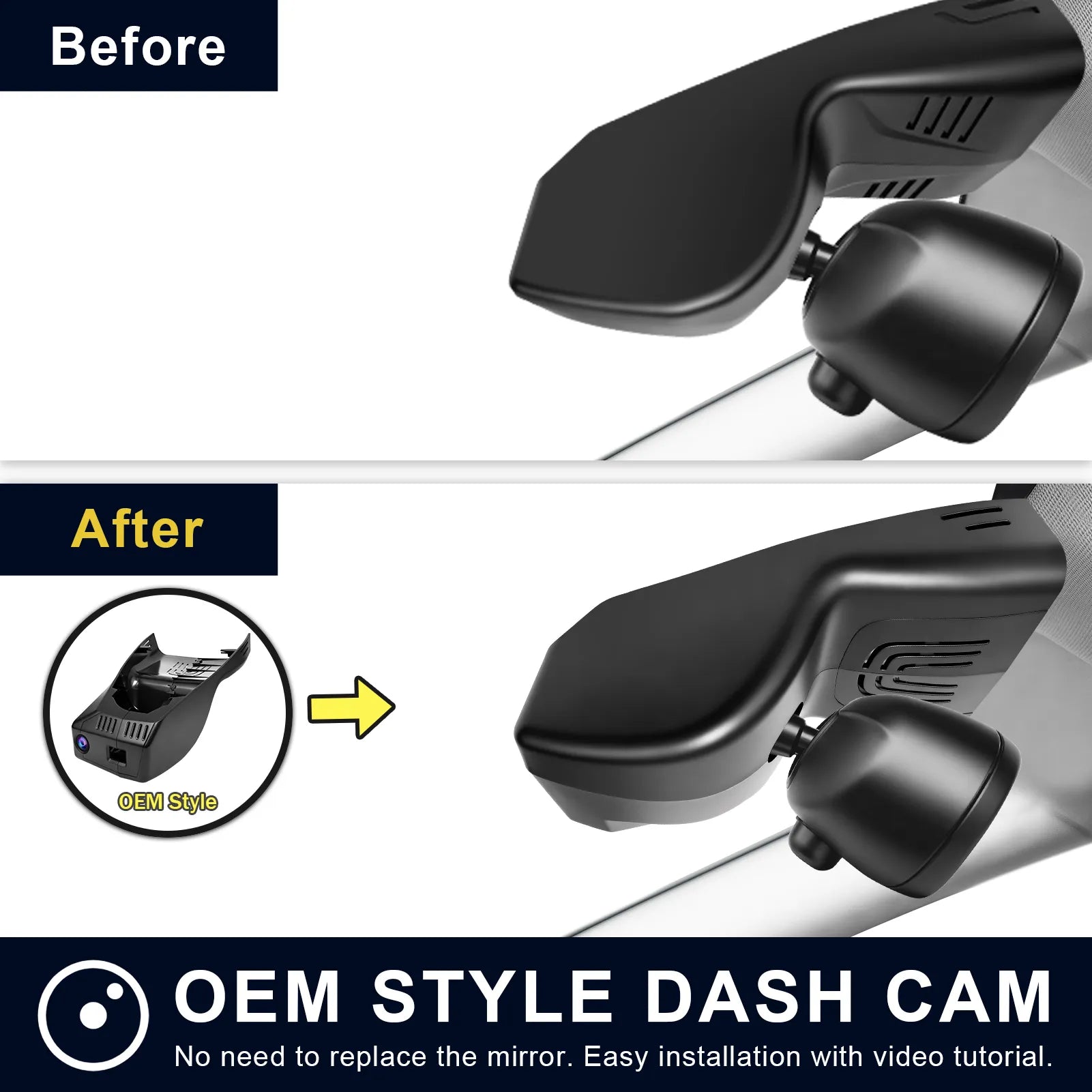 BMW 3-Series Gen-7 Model-A dash camera 