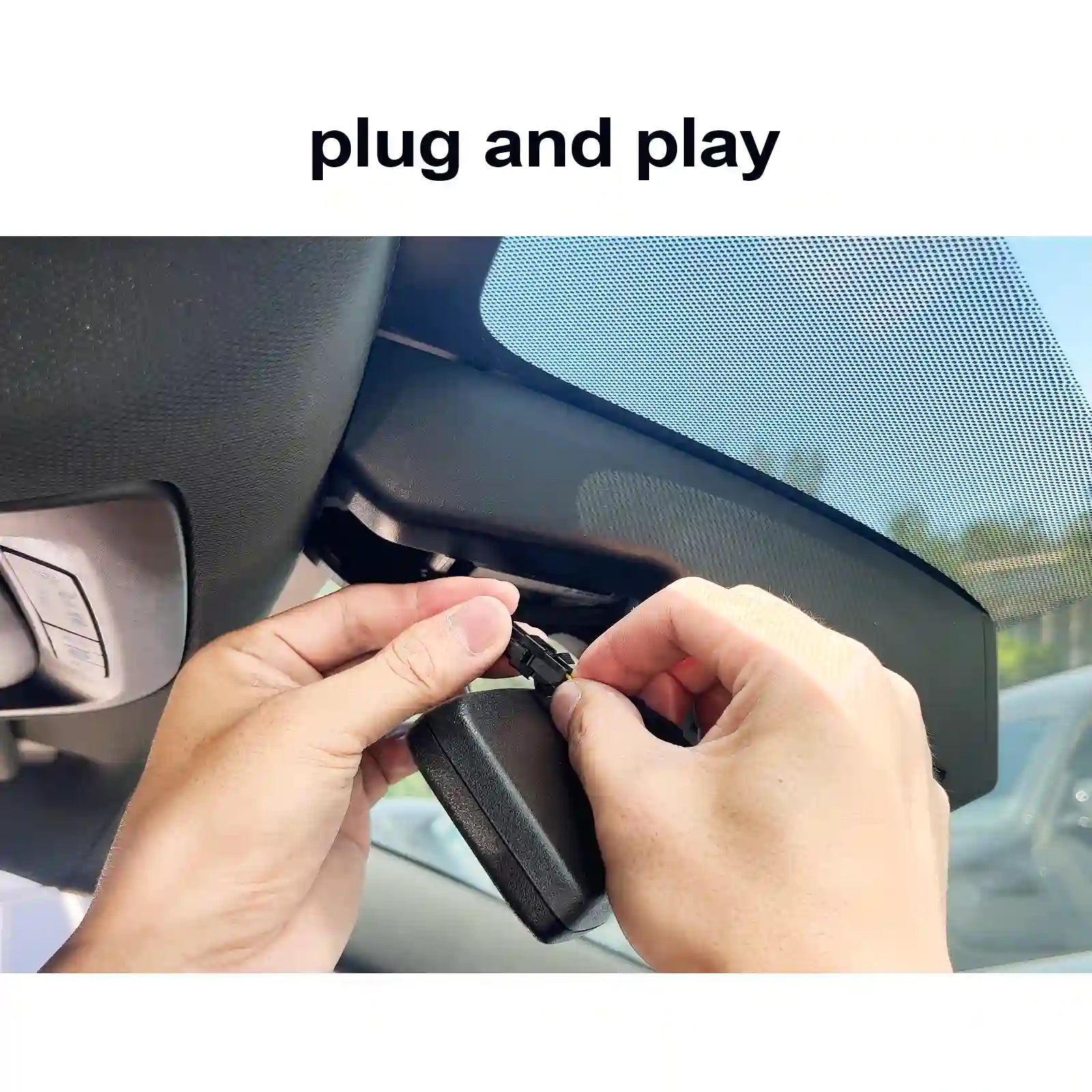 cusrom made dash camera model plug play 