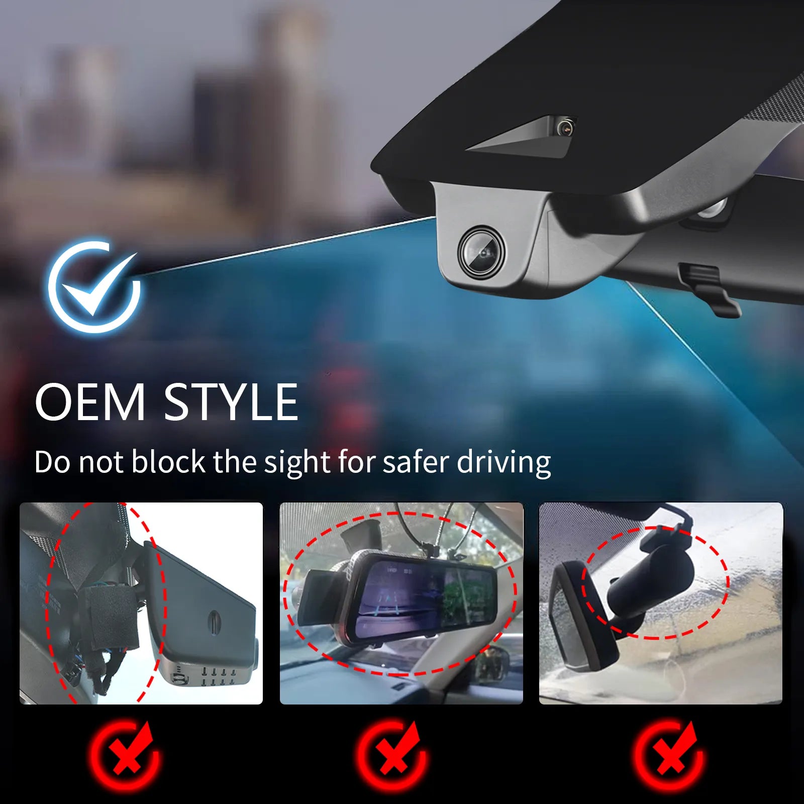 Front 4K & Rear 1080p Dash Cam Custom for Lexus TX 2024 2025 2026, 350 500h Premium Luxury F Sport etc, Integrated OEM Look,UHD 2160P Video, WiFi & App, Loop Recording, GPS, 128GB Card