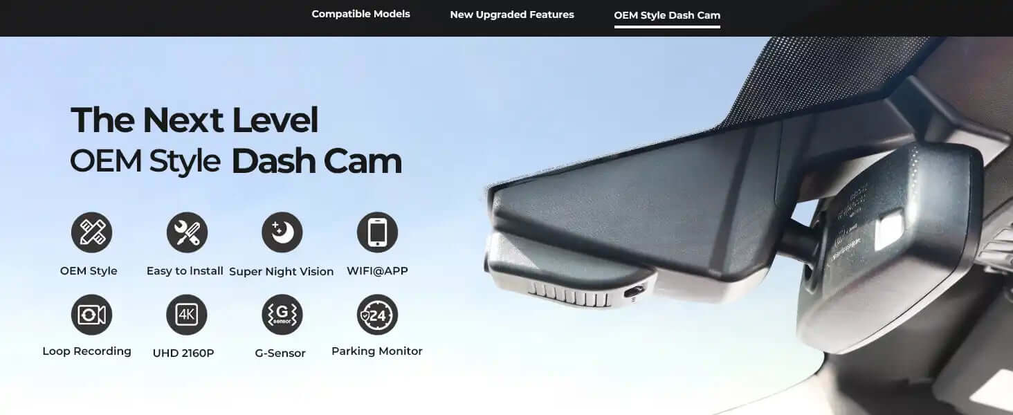 mangoal tech OEM style next level dash camera 