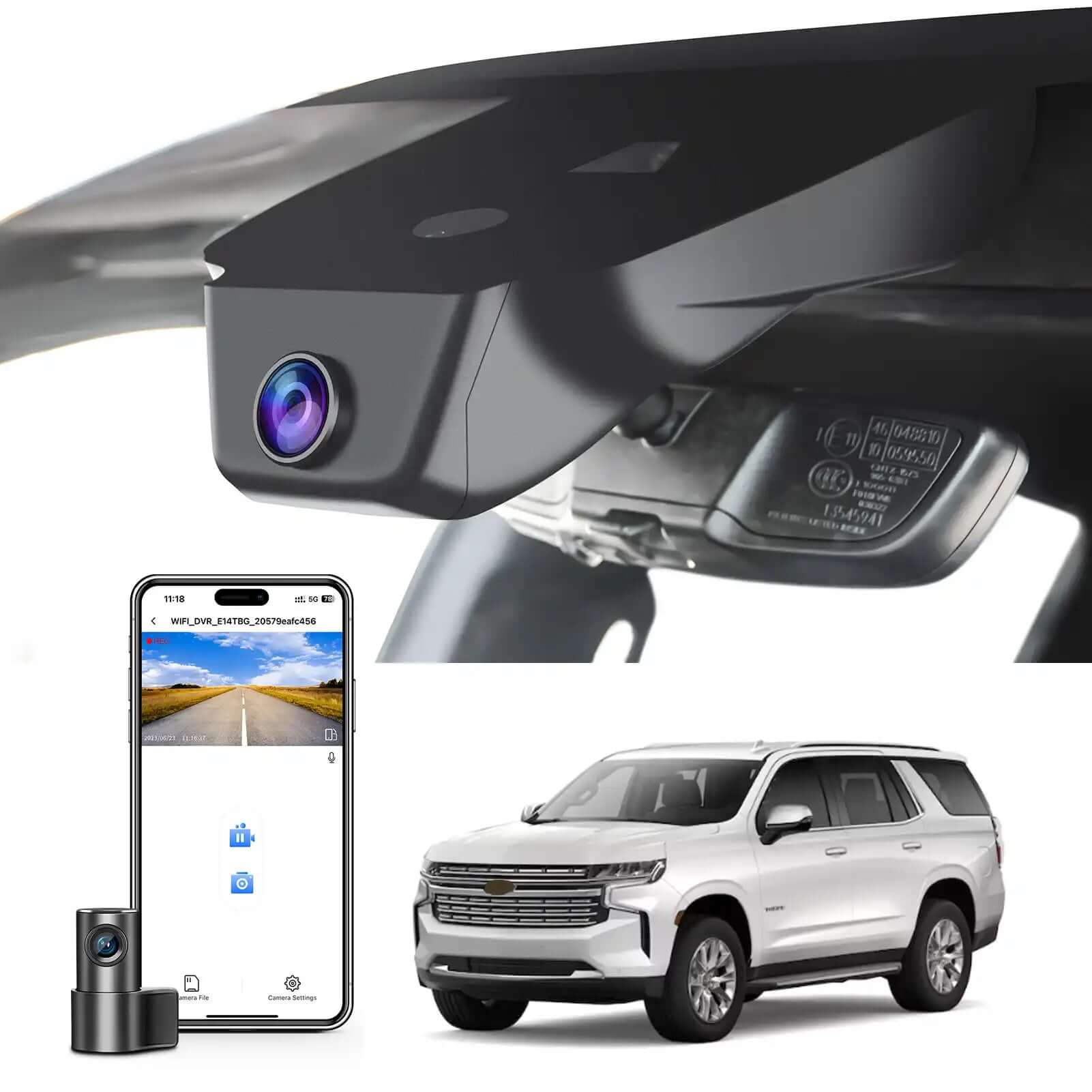 Chevy Suburban dash cam 