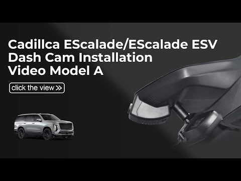 Gm cadillac Escalade Dash camera Installation 