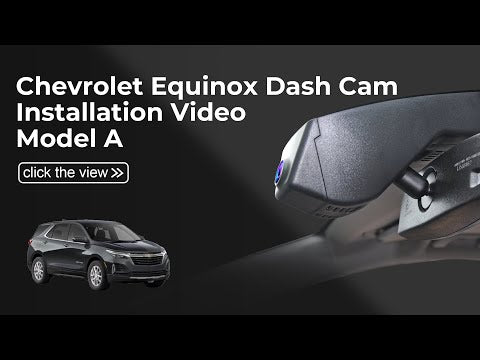 Chevorlet Equinox dash cam installation video 