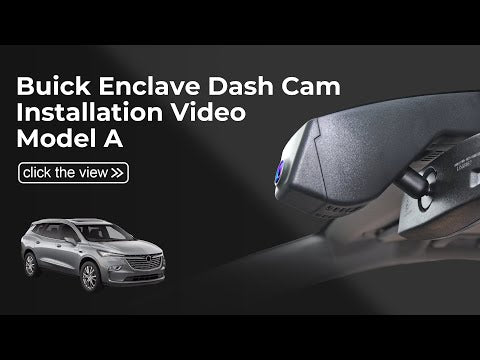GM Buick Envlace Dash camera Installation Video 
