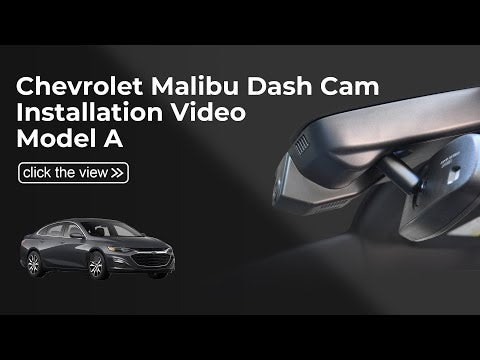 Chevy Malibu dash cam installation 