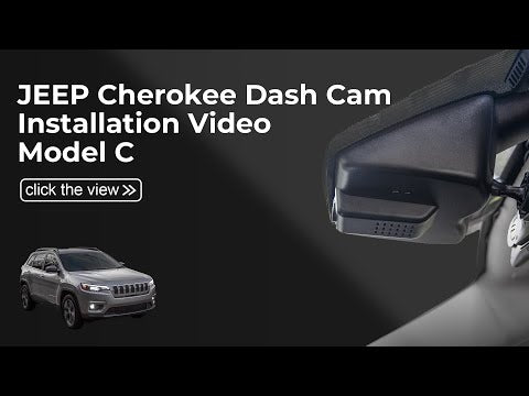Jeep Gen Cherokee dash cam installation 