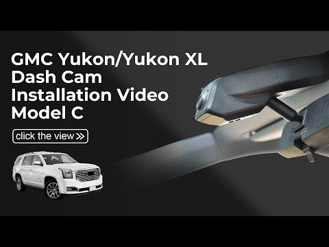 GMC Yukon dash cam installation method