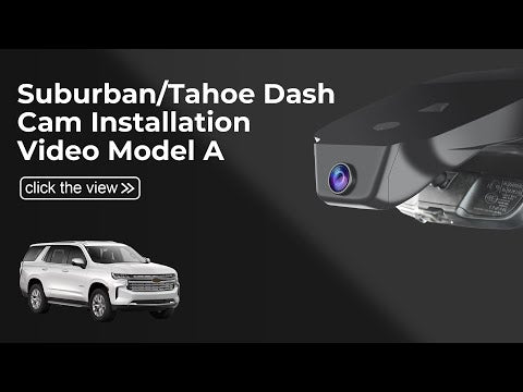 Chevy Suburban dash cam Installation 