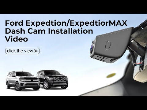 Ford Expedition Dash cam Installation