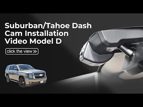 Chevy Suburban dash cam Installation 