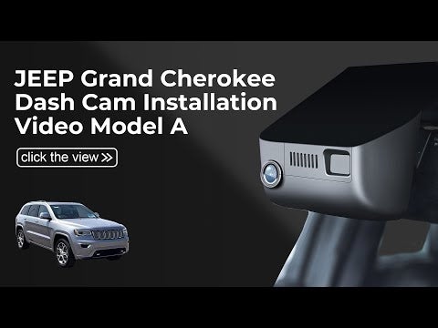 Jeep Gen Cherokee dash cam installation 